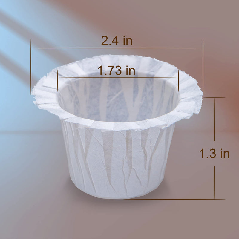 [Australia] - K Cup Filters,300 Count Disposable Coffee Paper Filters Compatible with Keurig Brewers Single Serve 1.0 and 2.0, Use with Reusable K Cup Coffee Pods Black box 300 Count 