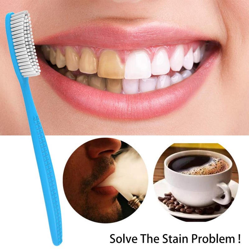 [Australia] - DR PEFECT Extra Hard & Firm Toothbrush BPA Free Large Long Head Whitening Teeth Pack of 4 