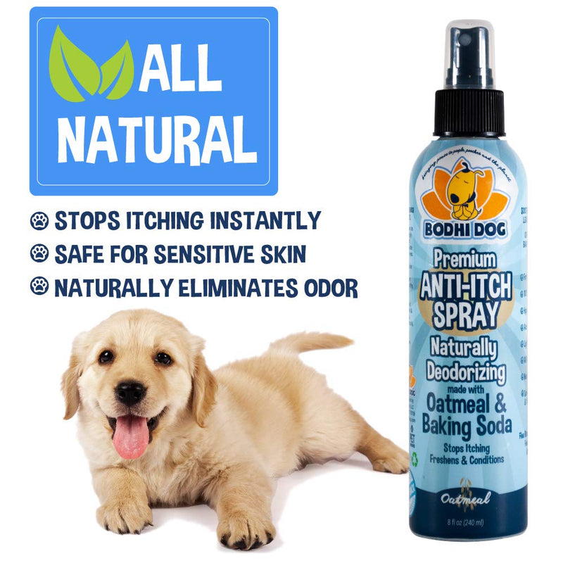 Bodhi Dog Anti-Itch Spray 8oz + Peppermint Dental Water Additive 17oz Bundle - PawsPlanet Australia