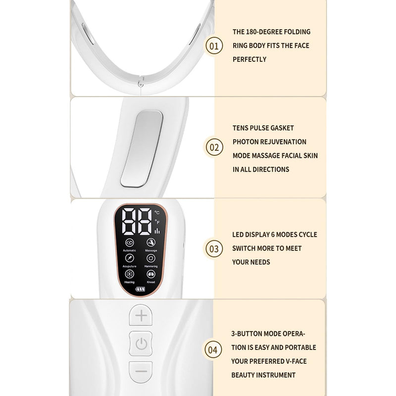 Double Chin Eliminator V-Face Machine Face Sculpting Device Double Chin Mask Double Chin Strap Face Slimming, Face Sculpting Tool for Double Chin Reducer Face Lift Device