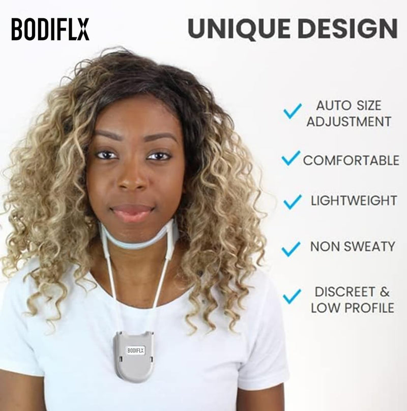 [Australia] - Neck Brace for Cervical Pain Relief, KEPTFIT Cervical Neck Traction Device, Neck Stretcher Cervical Traction, Helps Correct Forward Head Posture, While Easy to Wear, Breathable（Medium/Grey） Medium 