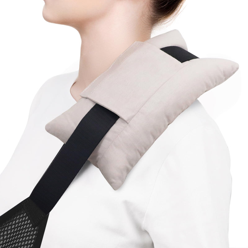 Arm Sling Cushion for Neck, Adjustable Sling Neck Cushion Pillow, Cotton Shoulder Support Pad with Seamless Design for Chest Heart Mastectomy Surgery Recovery Gifts