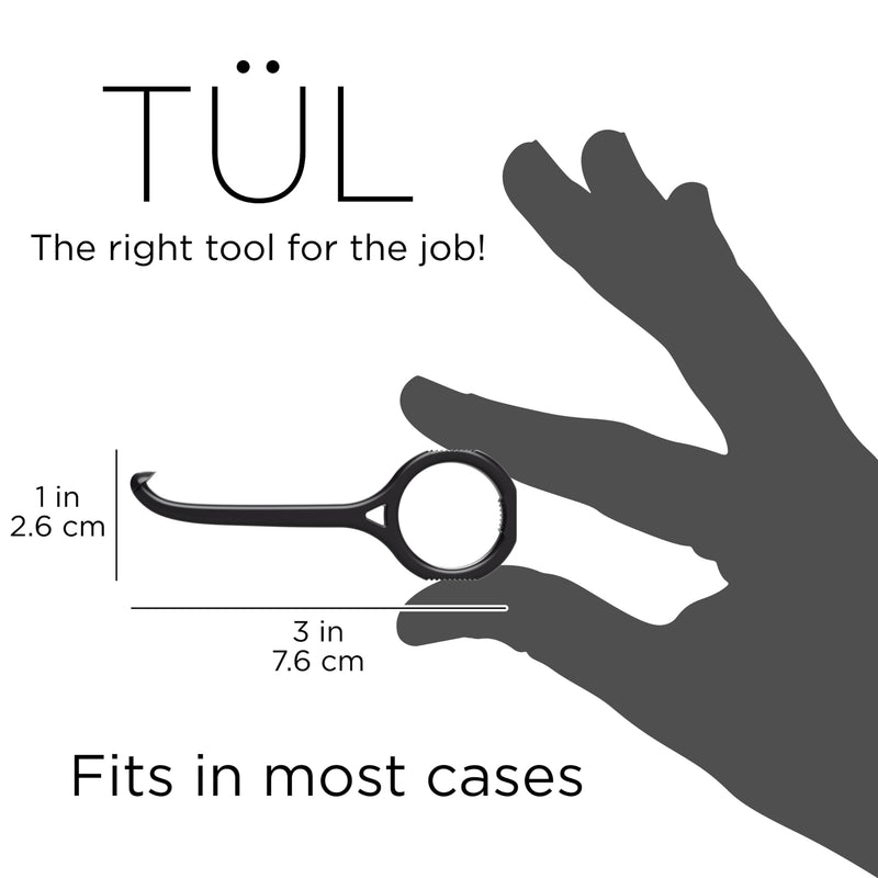 [Australia] - TÜL | Only Invisalign Remover Tool Made in the USA | Lifetime Replacements | Ortho Recommended Aligner Remover Tool & Retainer Remover Tool | Black 2 Pack | Top Invisalign Accessories 