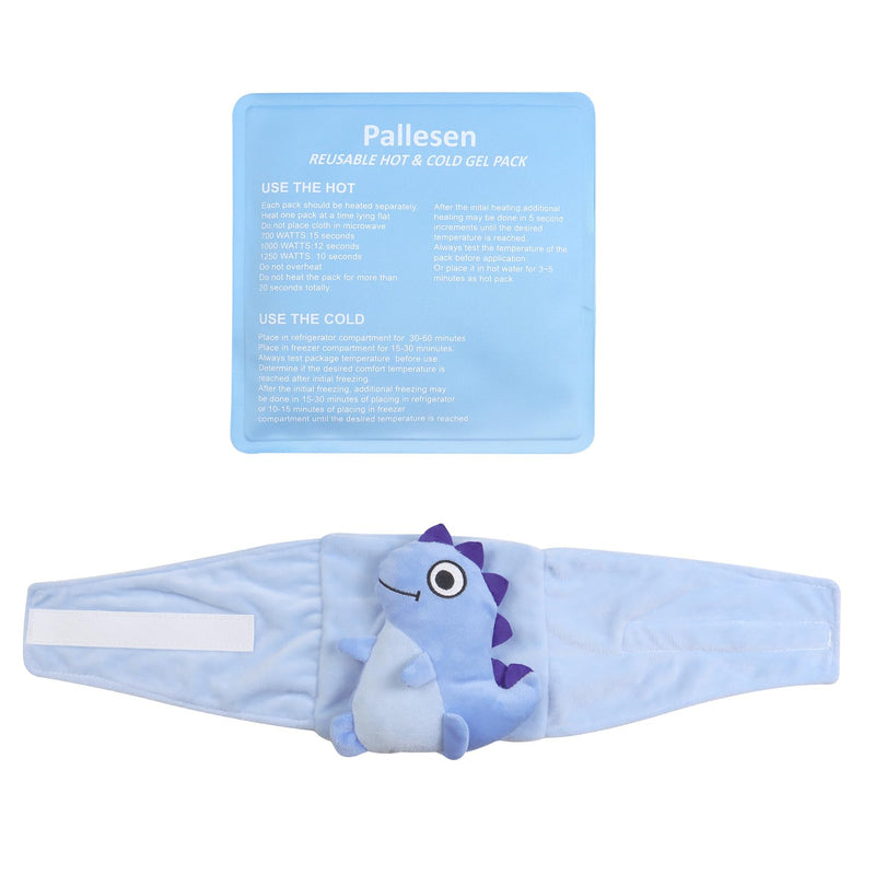 [Australia] - Colic Baby Relief,Gas Relief for Infants,Baby Colic Heated Tummy Wrap,Baby Swaddling Belt for Colic Calm,Natural Relief for Upset Stomach in Babies and Toddlers Dinosaur Dinosaur Dinosaur-blue 