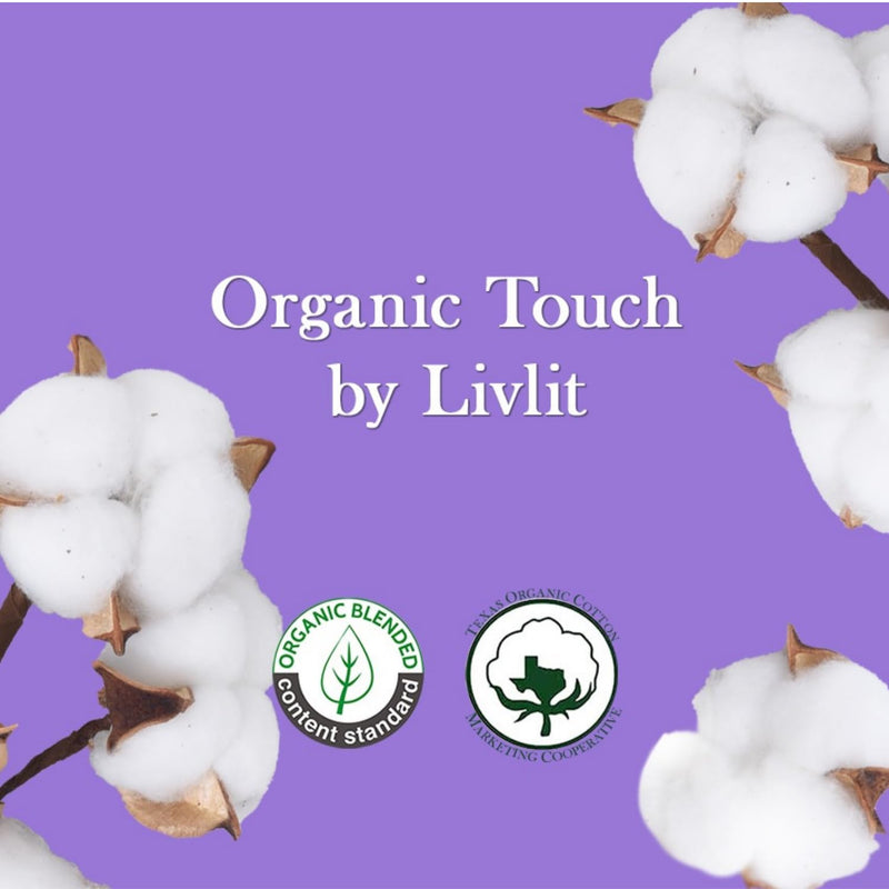 [Australia] - Super Long Overnight Pads Sanitary Pads, 100% Organic Cotton from Texas, Heavy Absorbency, Powerful Leak Protection, Unscented, Extra Long Length Pads for Women (10 Count) Super Long Pad 10 Count (Pack of 1) 