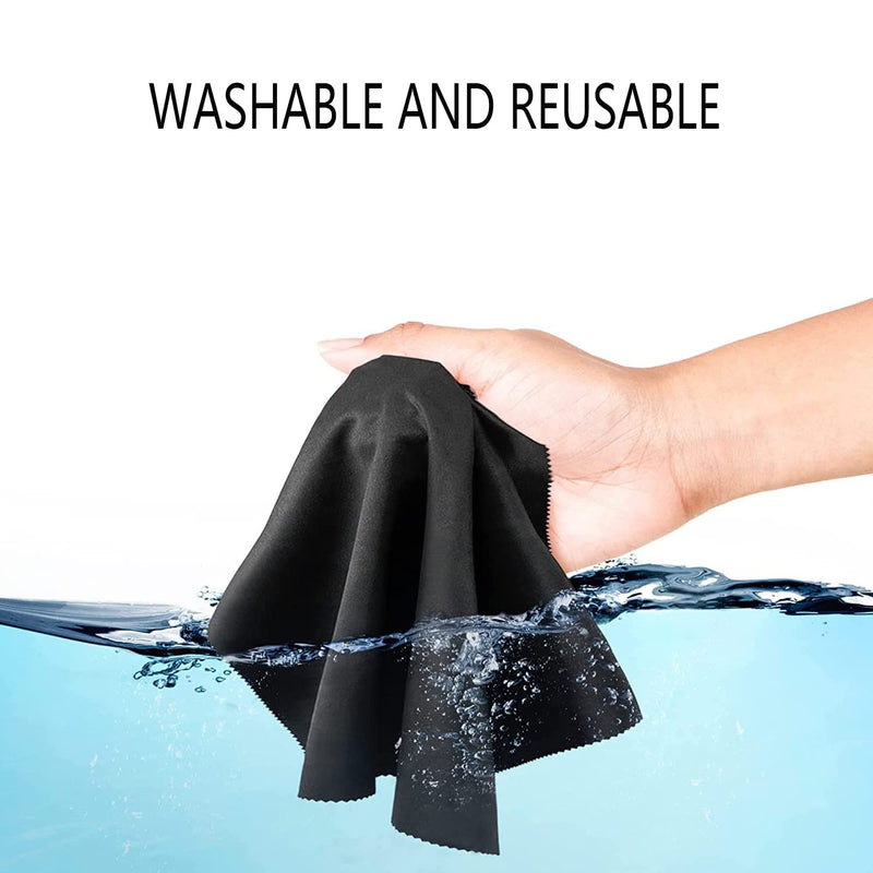[Australia] - Extra Large Microfiber Cleaning Cloths(12"x 12") for Eyeglasses,Sensitive Optics, Electronic Screens, Cell Phones,Lens,Glasses, Camera Lenses| Eyeglass Cleaner Cloths Wipes for All Delicate Surface 