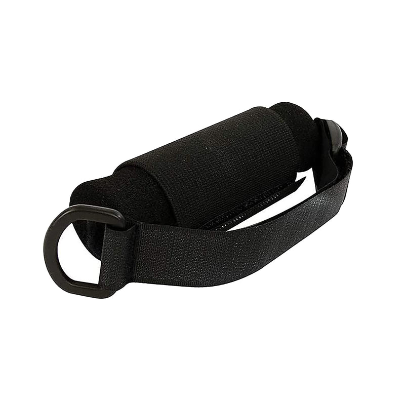 [Australia] - Universal Cuff Utensil Holder Strap Elderly Hand Strap for Holding Holds Utensils Writing Aids Parkinson Arthritis Tremors Patient Eating Assistance (Black) Black 