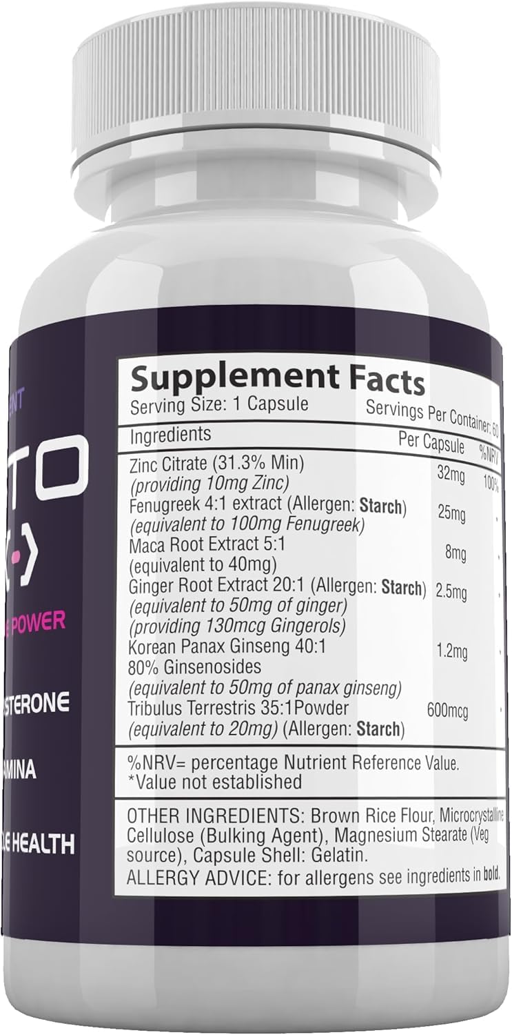 TestoLink Male Support Capsules – 60 Count