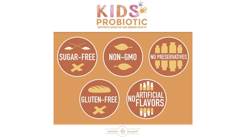 [Australia] - Kids Vegan Probiotics, 60 Tiny Pearls - Antibiotic Recovery - Helps Support Kids' Immune & Digestive System - 15x More Effective Than Gummies - Sugar Free, Easy to Swallow 