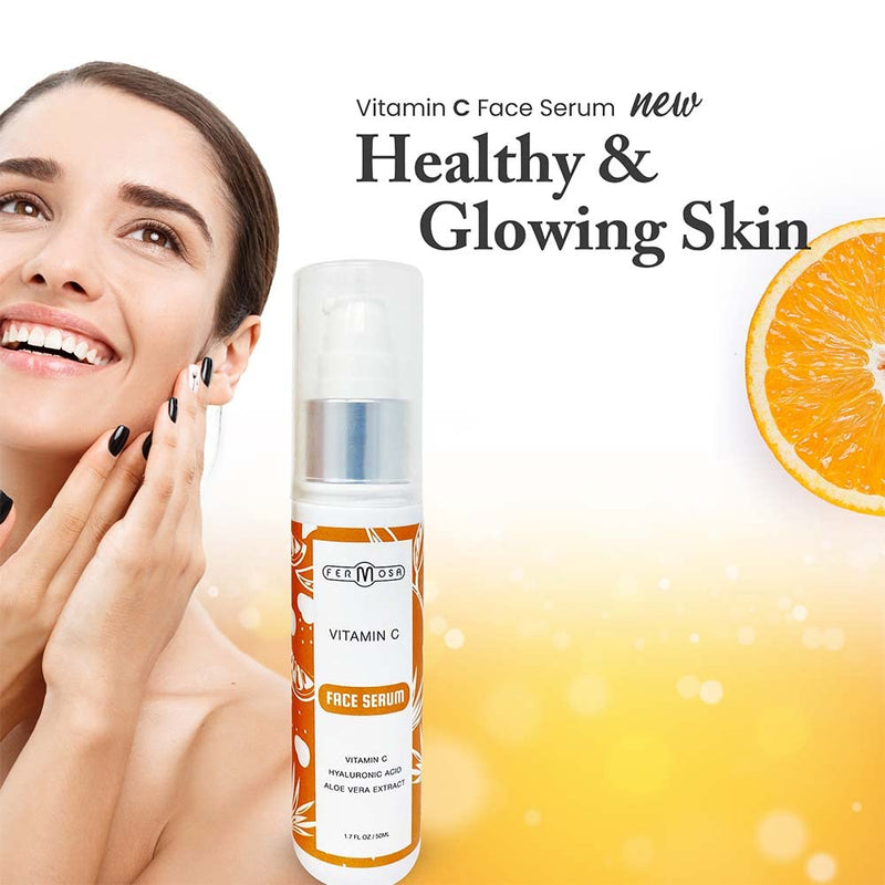 Fermosa Vitamin C Face Serum - Skin Repairing & Anti Aging Serum, Hydrating & Brightening Serum that Reduces Wrinkles, Fine Lines & Dark Spots