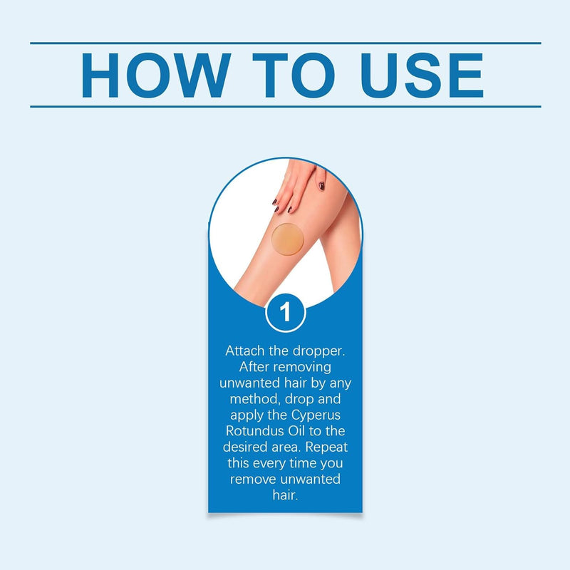 [Australia] - Cyperus Rotundus Oil 60ML,Cyperus Oil,Natural Cyperus Rotundus Oil for Hair Removal,Reducing Body Hair Growth 
