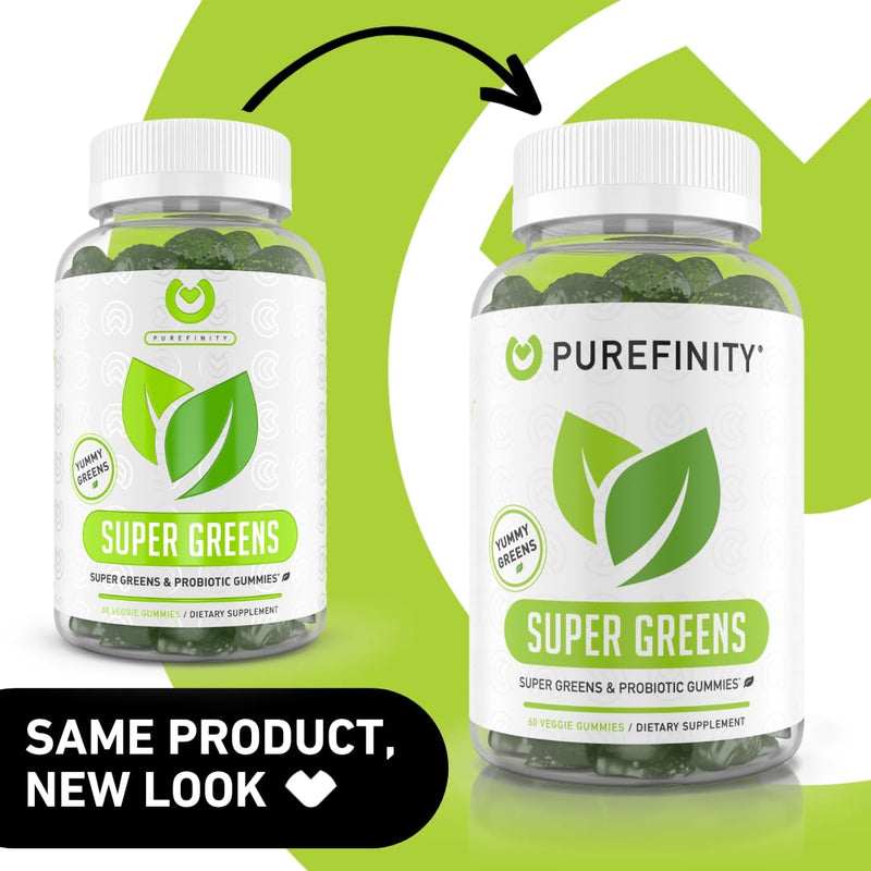 [Australia] - Spirulina Gummies – Your Daily Super Greens with Spinach, Broccoli, Alfalfa, Beet Root, Acai, The Perfect All-in-One Veggie Gummies – Non-GMO, Gluten Free – 60 Vegan Gummies 
