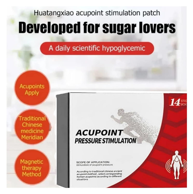 [Australia] - 3Box Huatangxiao Acupoint Pressure Stimulation 14pcs/Box Acupoint Sticker 3BOX 