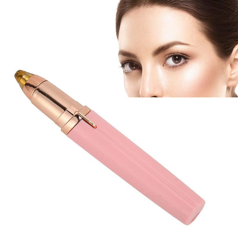 [Australia] - ZJchao Nose Hair Trimmer For Women, Waterproof Rechargeable with LED Light Facial Hair Removal Tools Eyebrow Trimmer For Women Facial Hair Remover with Brush for Women Face Body Nose Ear 