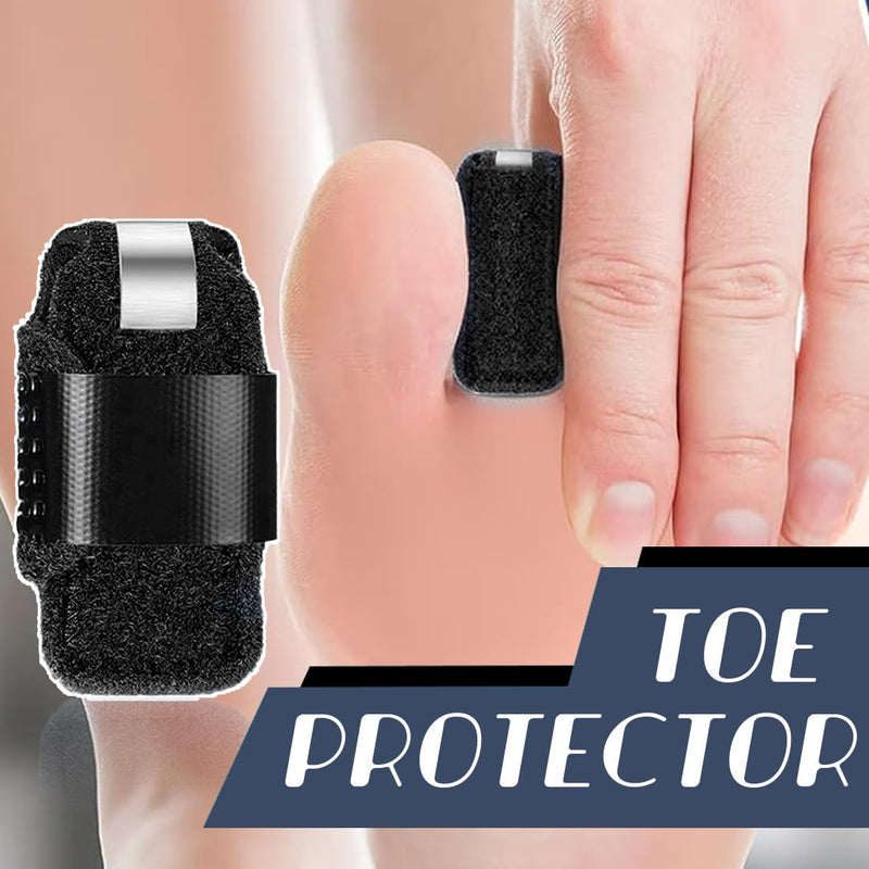 [Australia] - LYQNIHOB Toe splint for the treatment of hammer toes, claw and broken toes, supports toe straightening and fixation, suitable for different toes, colour: black, 1 piece. 