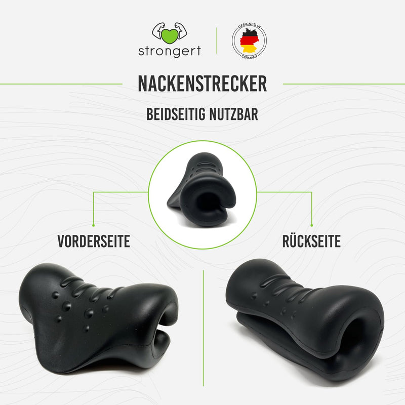 [Australia] - STRONGERT neck stretcher, neck and shoulder relaxer, posture correction of neck muscles, orthopedic cervical traction device for pain relief from headaches and neck pain 