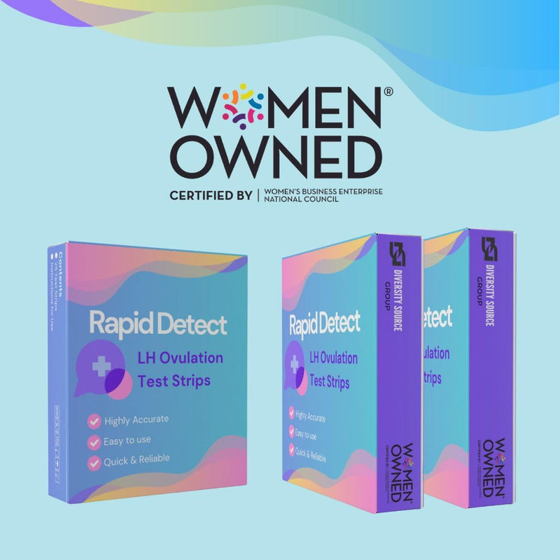 Rapid Detect LH Ovulation Test Strips (25 Count), Easy to Use, Quick Results for Your Fertility Window, Indvidually Wrapped & Reliable