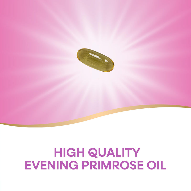 [Australia] - Nature's Way Evening Primrose Oil, Cold Pressed, 120 mg GLA per Serving‡, 120 Softgels (Packaging May Vary) 120 Count (Pack of 1) 