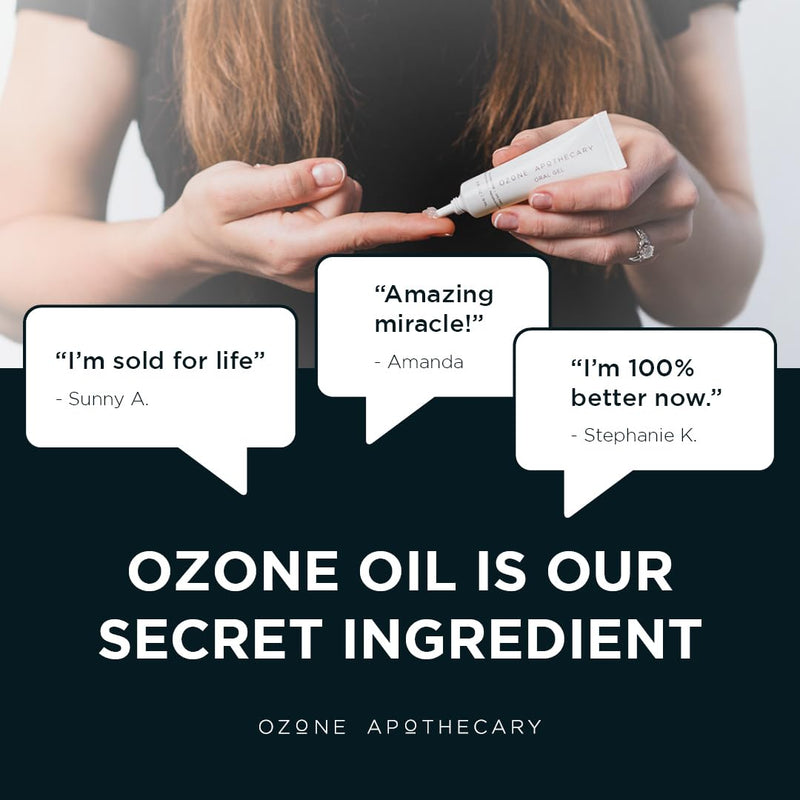 [Australia] - Oral Gel Ozone Oil Infused Gel Dental Care Antibiotic-Free Multipurpose for Promoting Healthy Mouth 