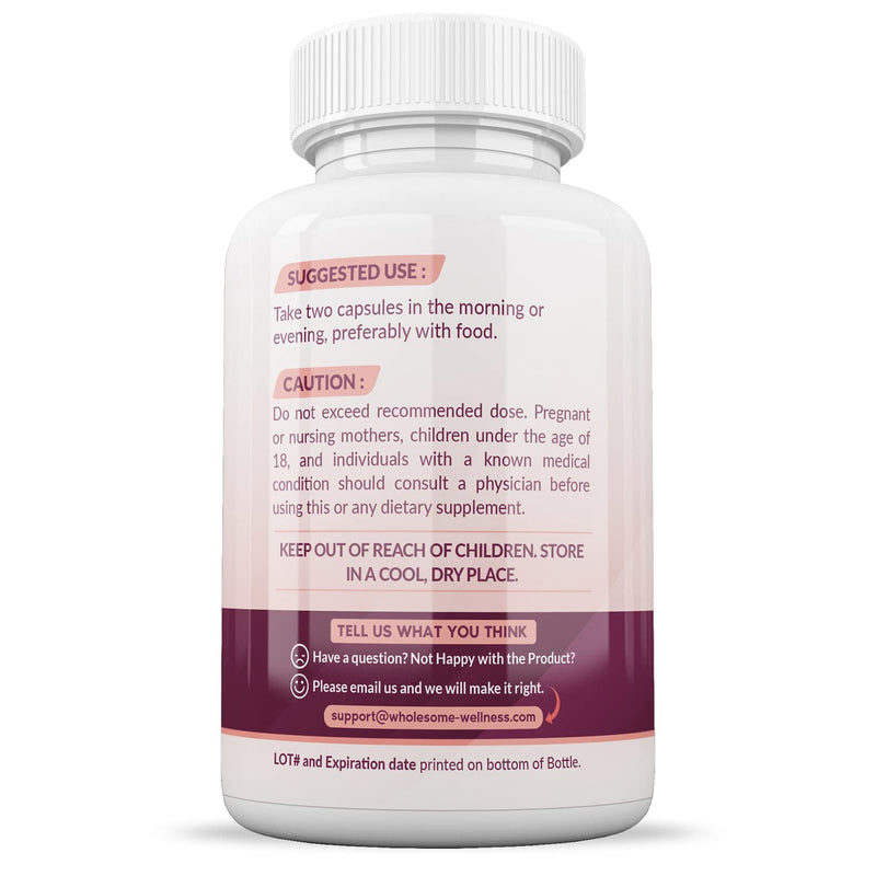 [Australia] - Wholesome Wellness Happy Formula Natural Formula Relief Supplement for Women & Men | 60 Capsules 