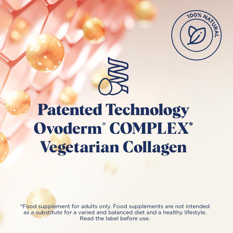 UPSA x Nourished 7-in-1 Skin Lift Collagen Gummies - Vegetarian Formula - Ovoderm® Complex, Vitamin C & Multivitamins for Skin Firmness - 30 Gummies (Take 2 a Day) - Visible Results in 15 Days 1