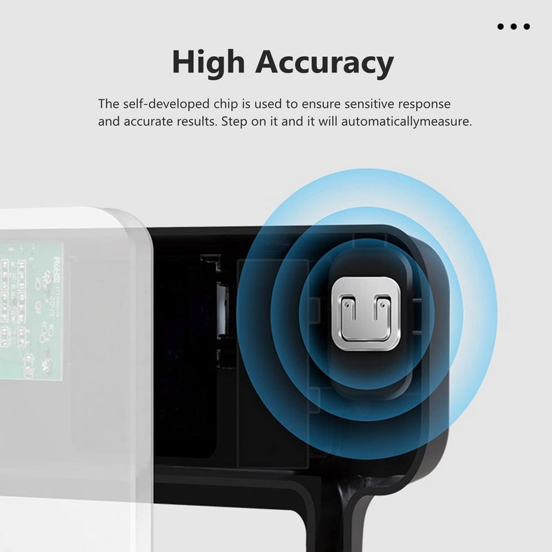 [Australia] - SENSSUN body fat scales, digital personal scales, people scales with APP, smart scales, Bluetooth body analysis scales with body composition function, 150 kg/330 lb, 26 x 26 cm, LED display (black). 