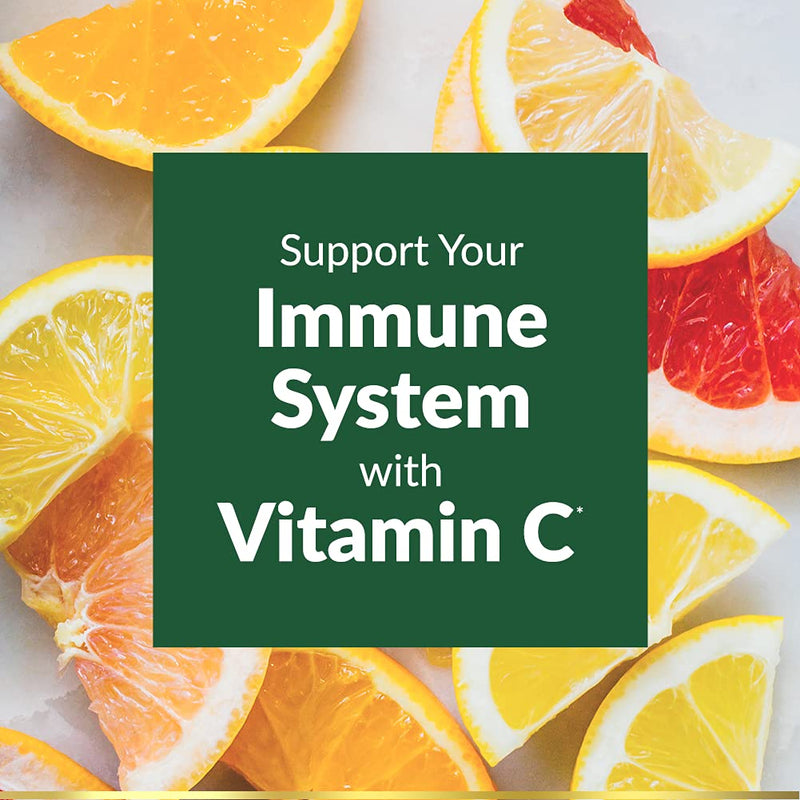 Nature's Bounty Vitamin C 1000mg, 300 Vegetarian Caplets 300 Count (Pack of 1)
