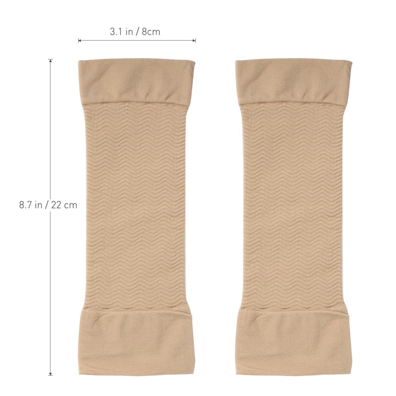 [Australia] - L size 2 pairs compression arm sleeves lymphedema arm warmer shaper arm warmers arm stocking arm sleeve compression sleeve for elbow arm sleeve 