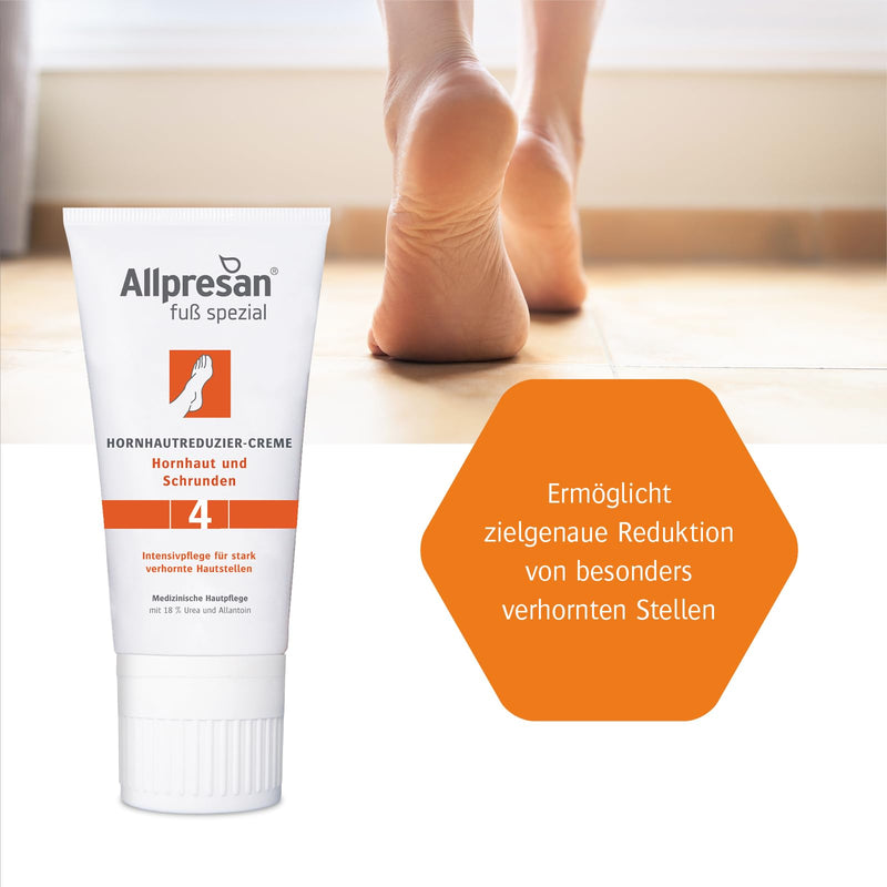 [Australia] - Allpresan Foot Special No. 4 Callus Reducing Cream - Foot cream against calluses and cracks - as a 14-day treatment for callused feet - 40 ml (3) 