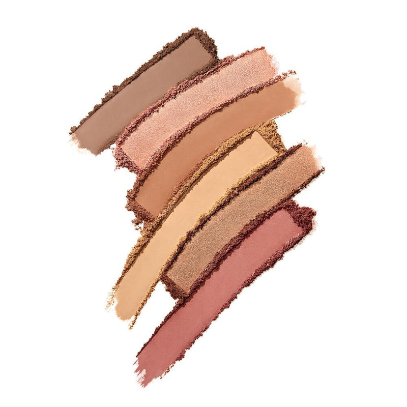 [Australia] - Smashbox The Cali Contour Palette | Six-Shade Contour Kit with Highlighter, Bronzer and Blush to add Dimension + Glow 01- Light/Medium 
