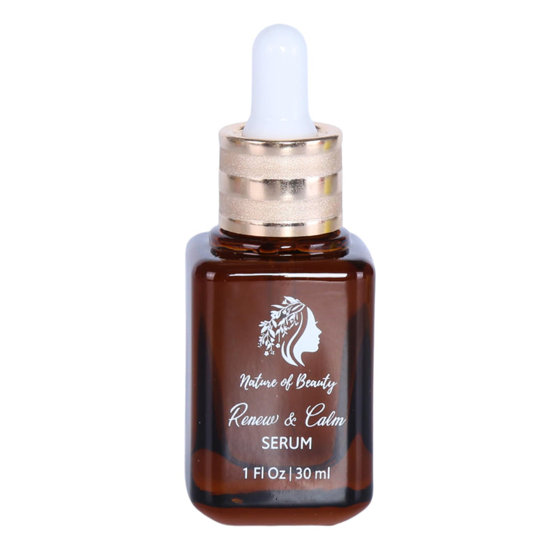 Vitamin C Serum – Hyaluronic Acid Serum for Face with Vitamins C, E & Natural Extracts – Restores, Smooths, Calms, Evens Skin Tone, Anti-Wrinkle – 1 Oz