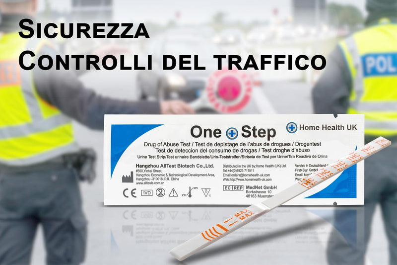One Step Marijuana (THC) Drug Test Kit (5 Count) - 99% Accurate THC Home Test - Cannabis Urine Test Strips - Weed Detox Test - Fast Detection & Easy-to-Read THC Test Strips 5