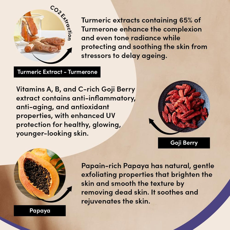Urban Veda Radiance Facial Oil with Vitamin E Oil | Collagen Oil for Skin Tightening | Dark Spot Remover with TurmericOil | Bio Oil SkincareOil Stretch Marks | 1.01 Fl oz Dull & Dry Skin 1 Fl Oz (Pack of 1)