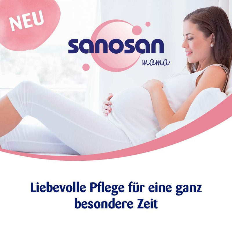 [Australia] - sanosan pregnancy cream clinically tested - prevents stretch marks and stretch marks - pregnancy care cream without paraffin oil, dyes, silicones and parabens (3x 200 ml) 3 pieces 