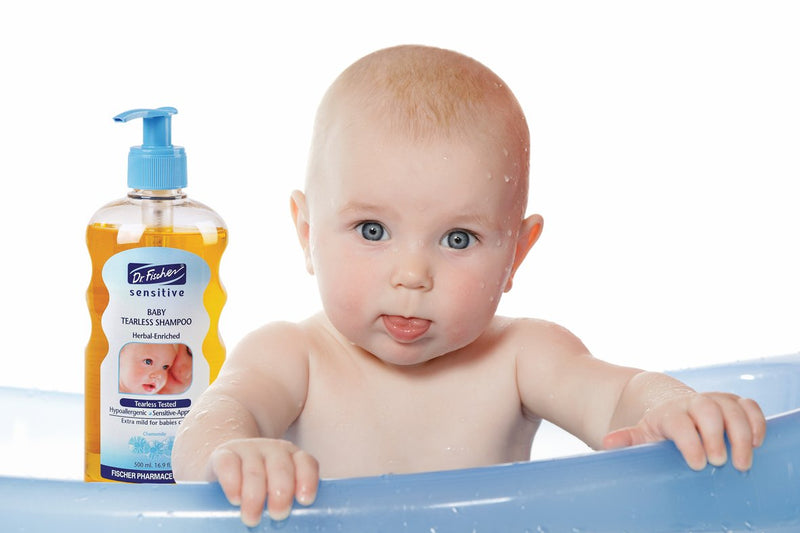 [Australia] - Dr. Fischer Newborn & Baby Essentials Shampoo. Tear-Free, Hypoallergenic, Gentle Hair & Scalp Natural Chamomile and Vitamin B5.16.9Oz 