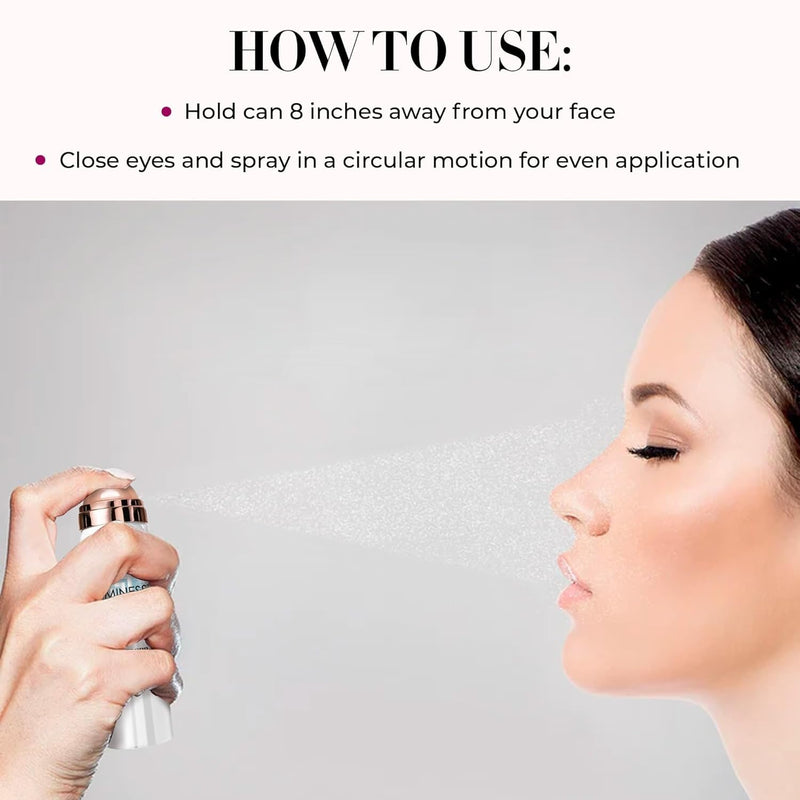 [Australia] - LUMINESS Airbrush Spray Flawless Finish Trio Kit - Hydrating Primer, Blush Mist & Makeup Eraser for Radiant Perfection, 3-Piece Collection to Prime, Enhance & Refresh Your Complexion, All Skin Types 