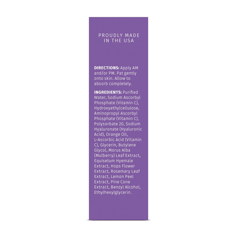 Reviva Labs Dual Source Vitamin C Serum | Brightens & evens tone, antioxidant vit c serum, smooths & firms, hydrating face treatment