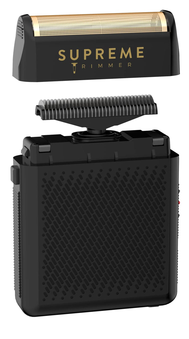 [Australia] - Supreme Trimmer Replacement Foil & Cutter SB11 | Hypoallergenic Foil for STF101 Solo Black 