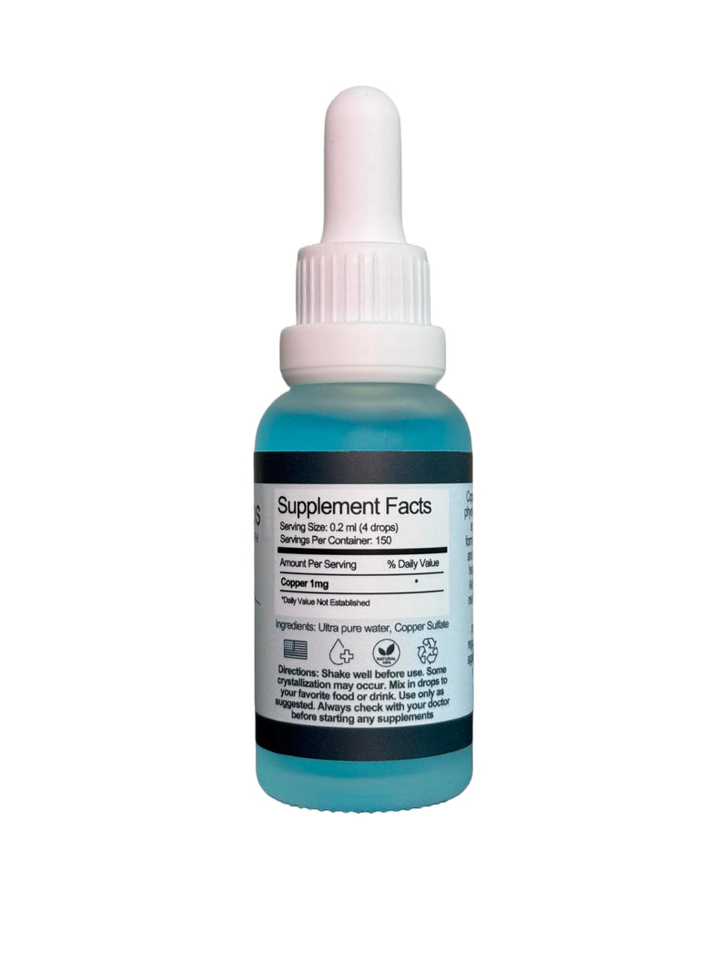 [Australia] - | Copper Supplement Tincture | Pure, Organic, Vegan | Health Supplement 