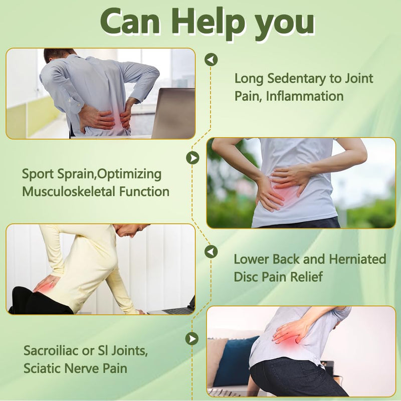 [Australia] - Zelen Sacroiliac Si Joint Belt for Women Men, Sacroiliac Belt Pelvic Brace, Hip Trochanteric Band for Hip Pain, Lower Back Support Brace, Pelvic Tilt Corrector, Sciatia, Si Joint Pain Relief 