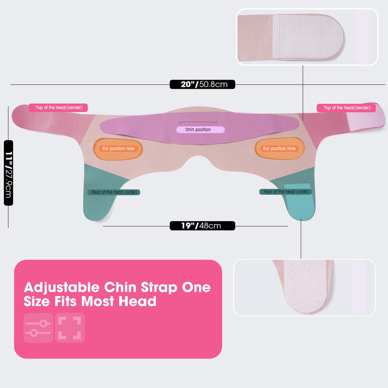 [Australia] - Anti Snore Chin Strap [Upgraded], EasYoung Snoring Solution, Effective Anti Snore Strap, Adjustable and Breathable Material Stop Snoring Sleep Headband for Men Women 
