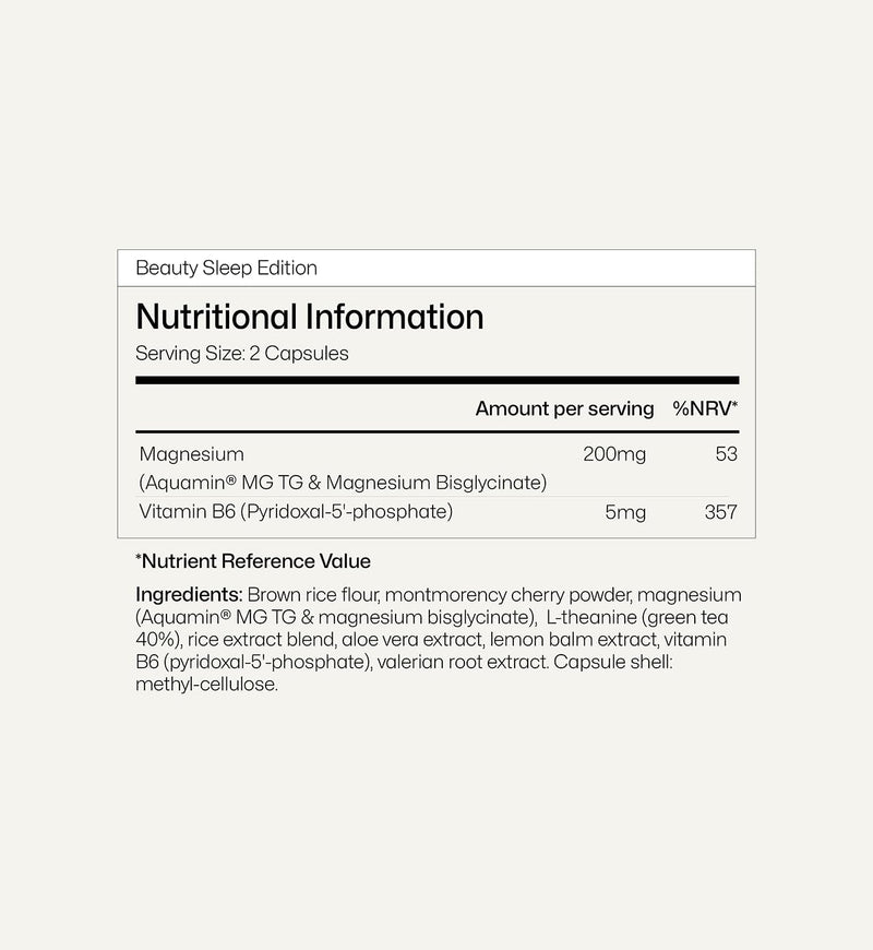 Equi Beauty Sleep Edition | Advanced Sleep Supplement with Magnesium Glycinate, Valerian Root & Botanicals | Relaxation, Nervous System & Sleep Rejuvenation Support | Magnesium Tablets for Adults
