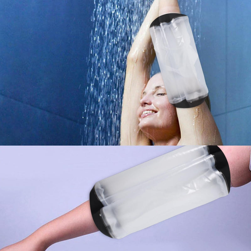 [Australia] - Waterproof Shower Cast Protector, Reusable Waterproof Arm Cover, Cast and Bandage Protector, PICC Covers for Adults, Waterproof Cast and Bandage Protector, 30x22cm 