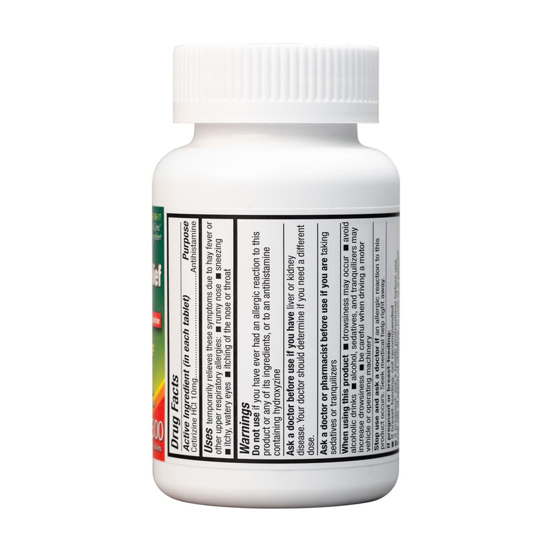 [Australia] - HealthA2Z® Allergy Relief | Cetirizine 10mg | All Day Allergy Relief | Indoor & Outdoor | Relief from Itchy Throat, Sneezing, Runny Noses (300 count (pack of 1)) 300 Count (Pack of 1) 