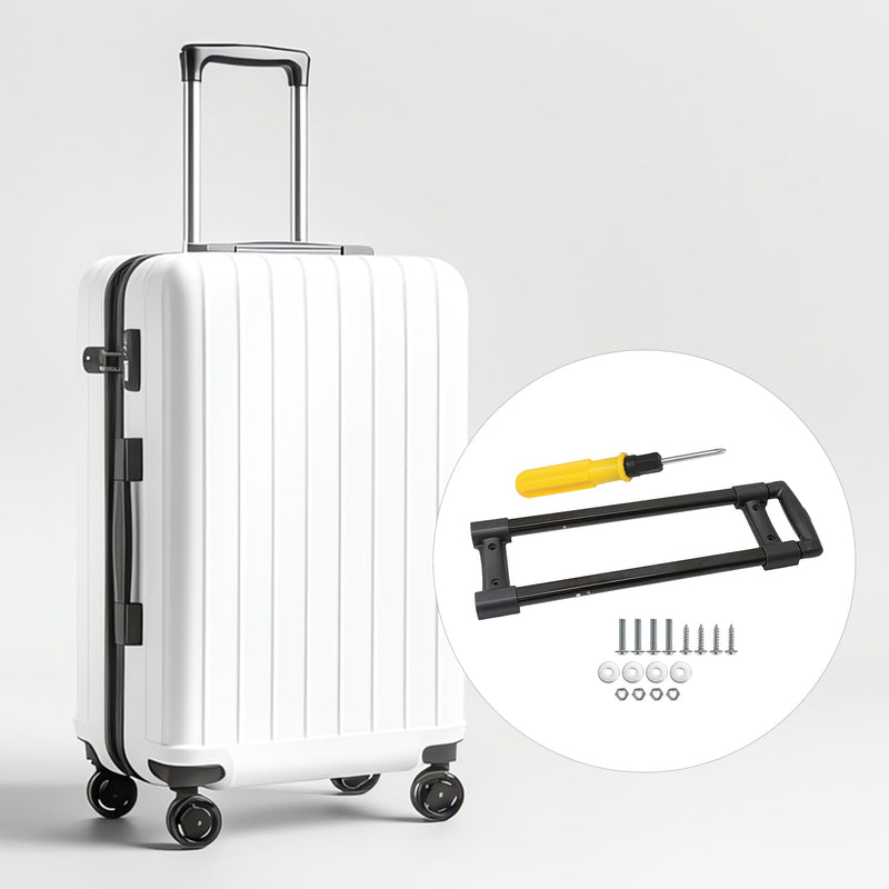 Traveling Luggage R003# Telescopic Handle Replacement for 20 Inch Suitcase with Screwdriver