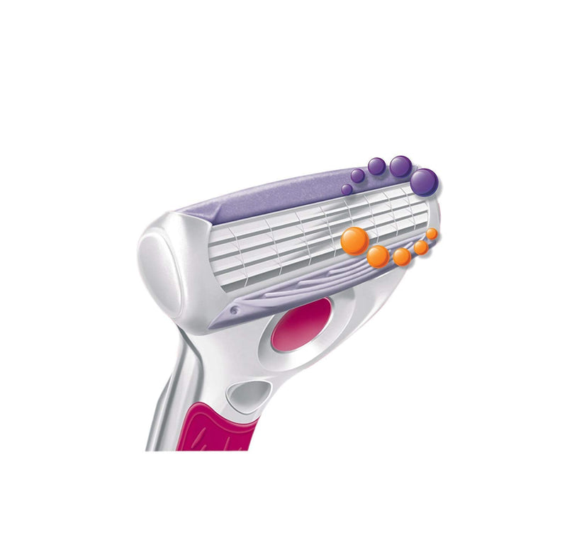 [Australia] - Wilkinson Sword Quattro Women | 9 blades for smooth legs, armpits and bikini area | Savings pack | Annual supply 