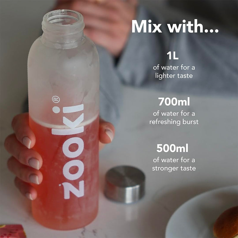 Zooki Electrolytes+ Skin Radiance Hydration Electrolytes Sachets – Pomegranate Lemon Flavour Electrolytes with Damasty Rose Extract, B Vitamins & Vitamin C, Sugar Free Hydration Sachets (30 Servings) 30 servings (Pack of 1)