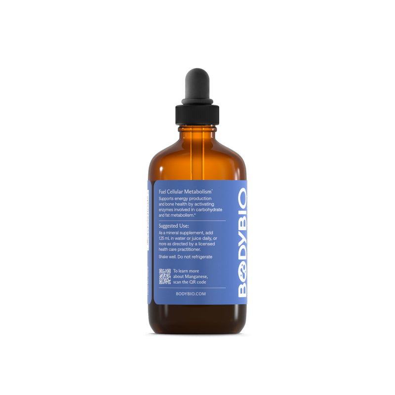 [Australia] - BodyBio - Liquid Manganese for Bone Health, Connective Tissue & Metabolism Support - High Absorption, Pure, Concentrated Manganese Supplement - 2oz 