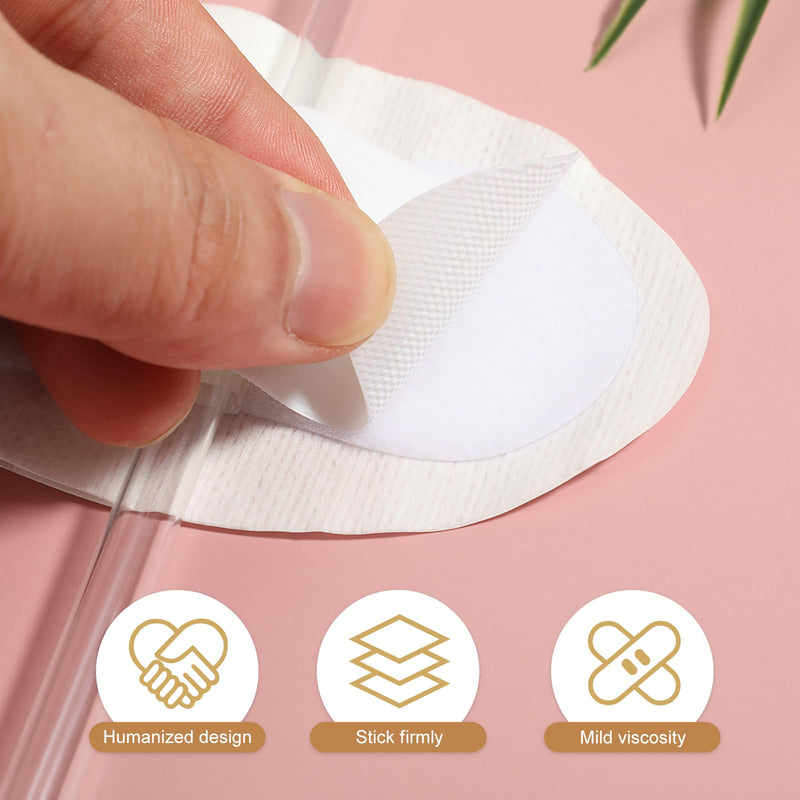 [Australia] - EXCEART 20Pcs Catheter Stabilization Device Legband Holder Sticker Catheter Tube Holder Perspiration Holes Legband Holder Urine Bag Holder Care 