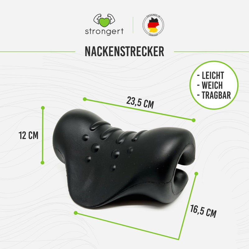 [Australia] - STRONGERT neck stretcher, neck and shoulder relaxer, posture correction of neck muscles, orthopedic cervical traction device for pain relief from headaches and neck pain 
